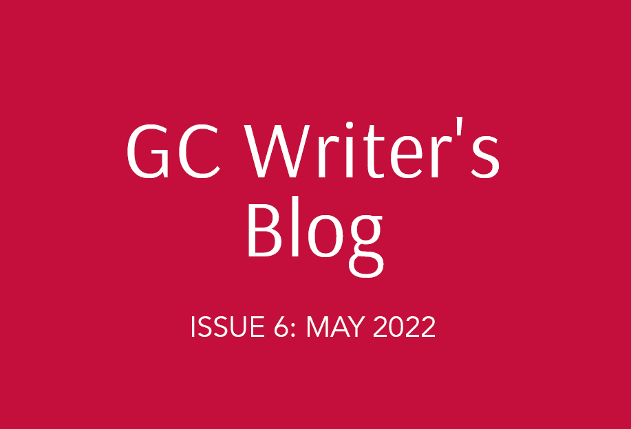 Writer's Blog: Issue 6 Writer's Blog: Issue 6